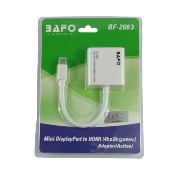 تبدیل مینی دیسپلی به HDMI اکتیو بافو مدل BF-2663