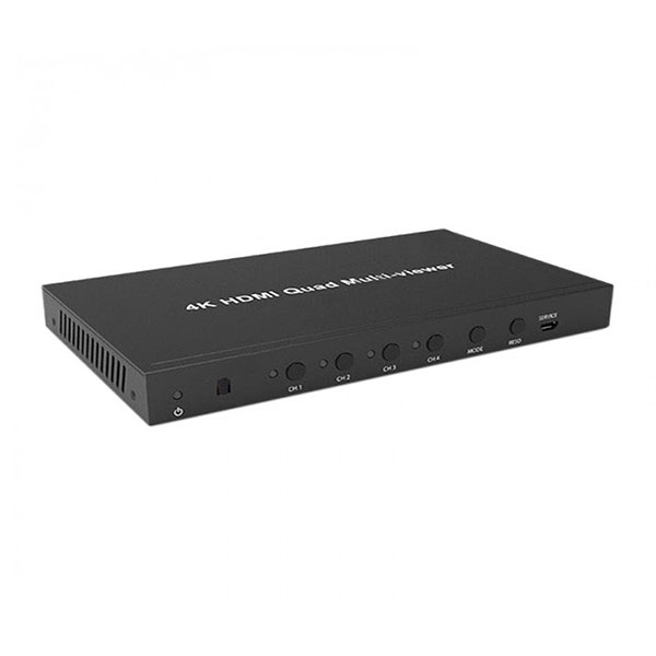 سوئيچ کواد 4 پورت HDMI با 5 حالت نمایش + خروجی و VGA فرانت مدل Faranet HDMI Quad Switch multi-viewer FN-S204M