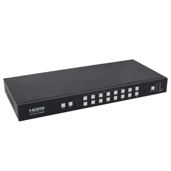 سوئیچ 9 پورت HDMI با قابلیت تصویر در تصویر و یکپارچه سازی فرانت مدل Faranet HDMI Seamless Switcher With Multi-view 9×1 FN-Q901M