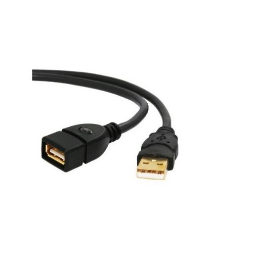 کابل افزایش طول USB بافو با کانکتور طلایی به طول 1.8 متر